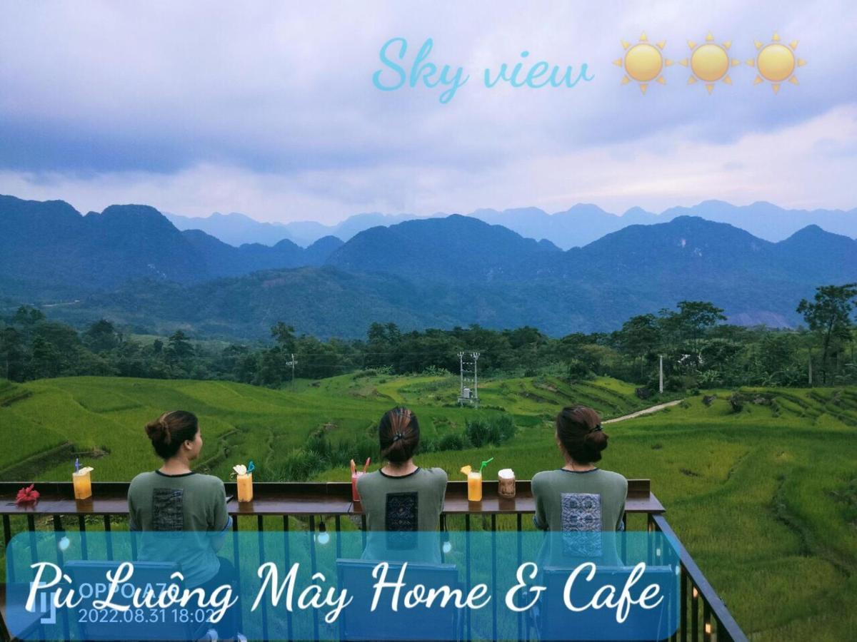 Pu Luong May Home & Cafe Lang Bang Buitenkant foto