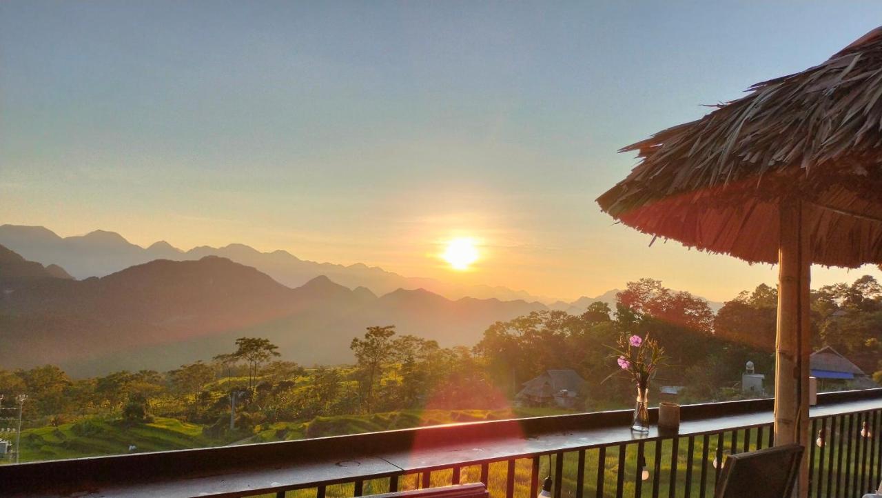 Pu Luong May Home & Cafe Lang Bang Buitenkant foto