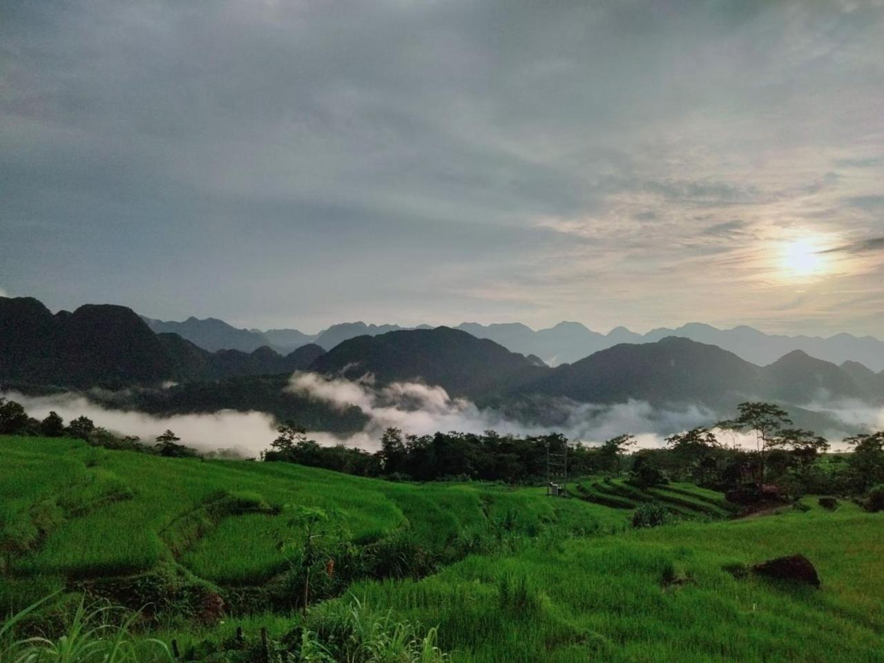 Pu Luong May Home & Cafe Lang Bang Buitenkant foto