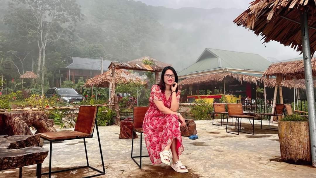 Pu Luong May Home & Cafe Lang Bang Buitenkant foto