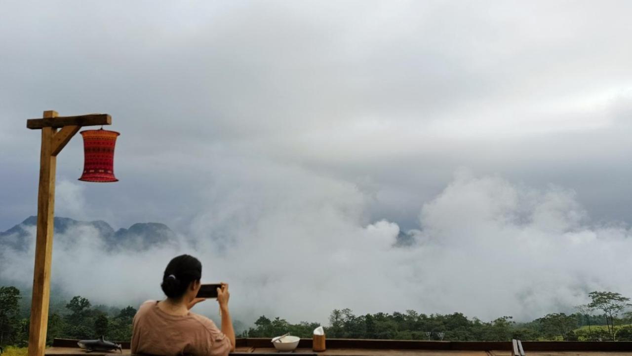 Pu Luong May Home & Cafe Lang Bang Buitenkant foto