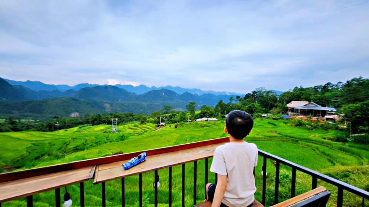Pu Luong May Home & Cafe Lang Bang Buitenkant foto
