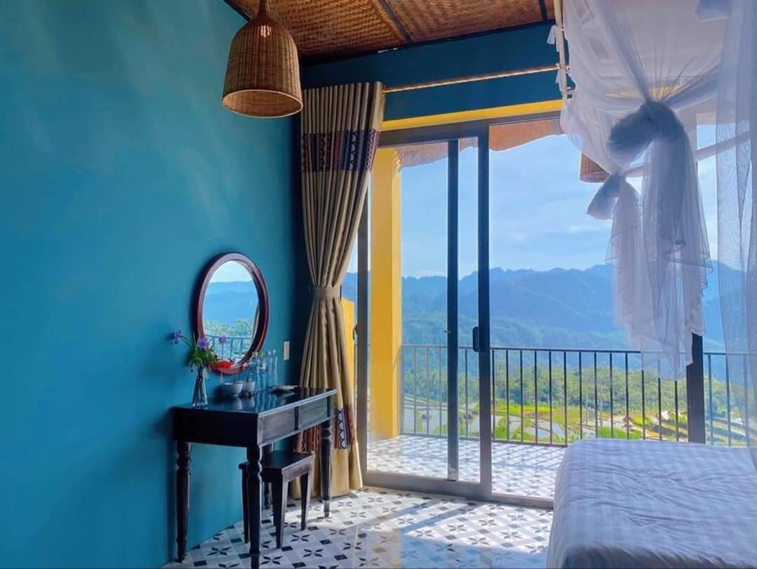 Pu Luong May Home & Cafe Lang Bang Buitenkant foto