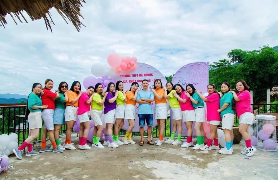 Pu Luong May Home & Cafe Lang Bang Buitenkant foto