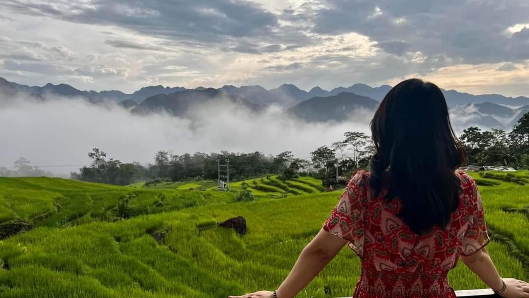 Pu Luong May Home & Cafe Lang Bang Buitenkant foto