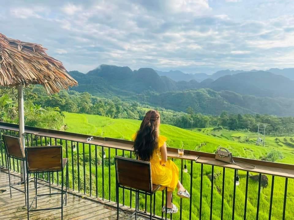 Pu Luong May Home & Cafe Lang Bang Buitenkant foto