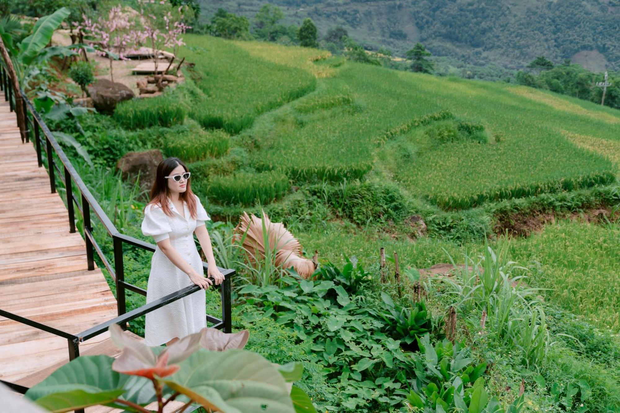 Pu Luong May Home & Cafe Lang Bang Buitenkant foto