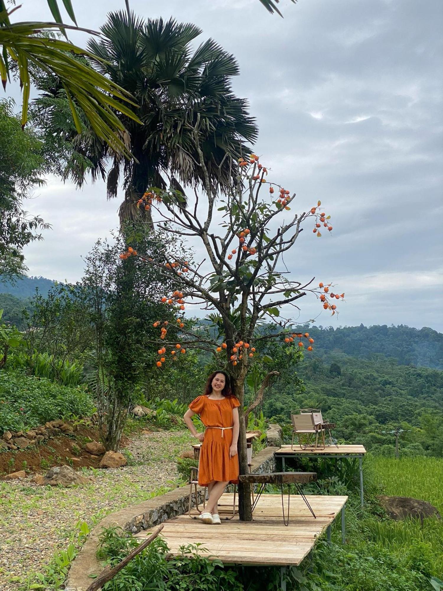 Pu Luong May Home & Cafe Lang Bang Buitenkant foto