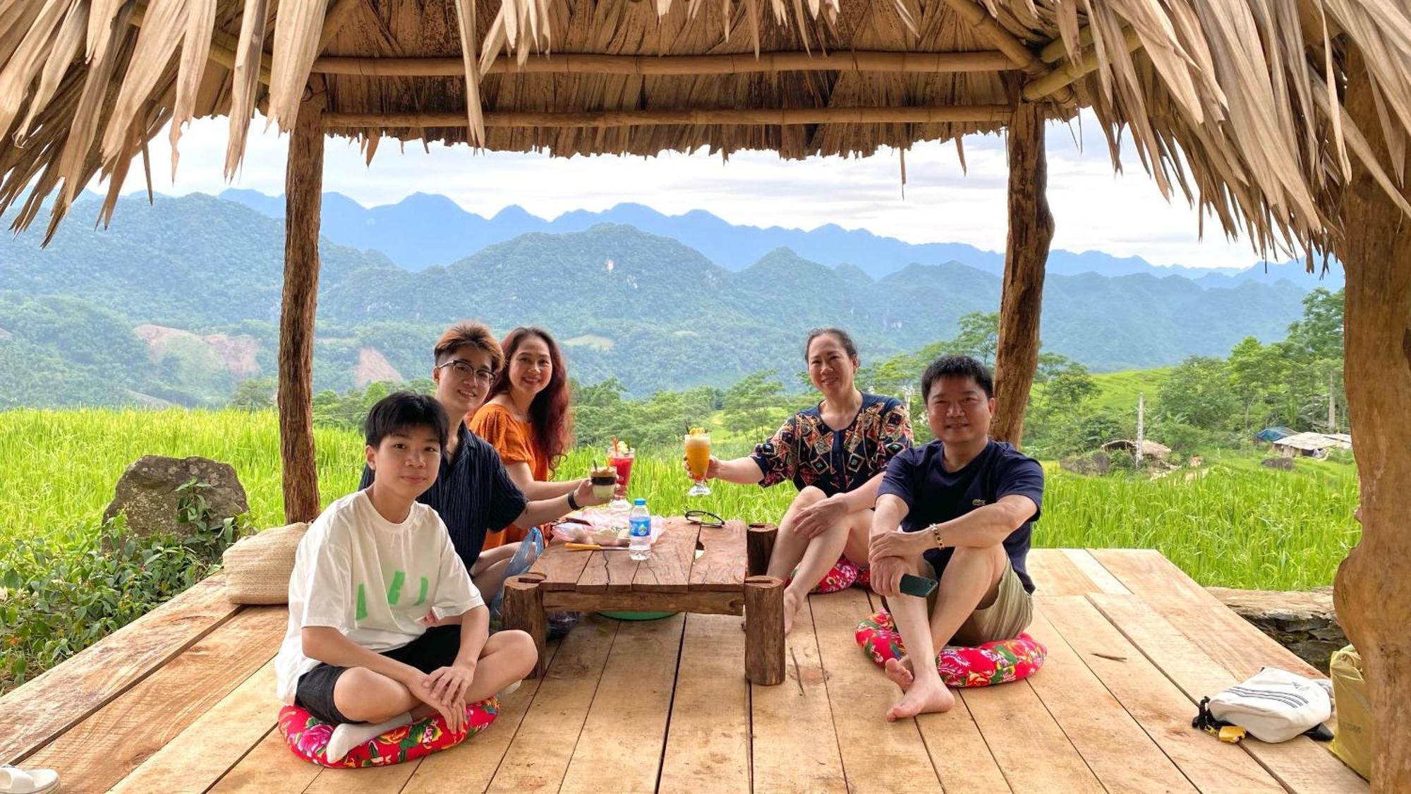 Pu Luong May Home & Cafe Lang Bang Buitenkant foto