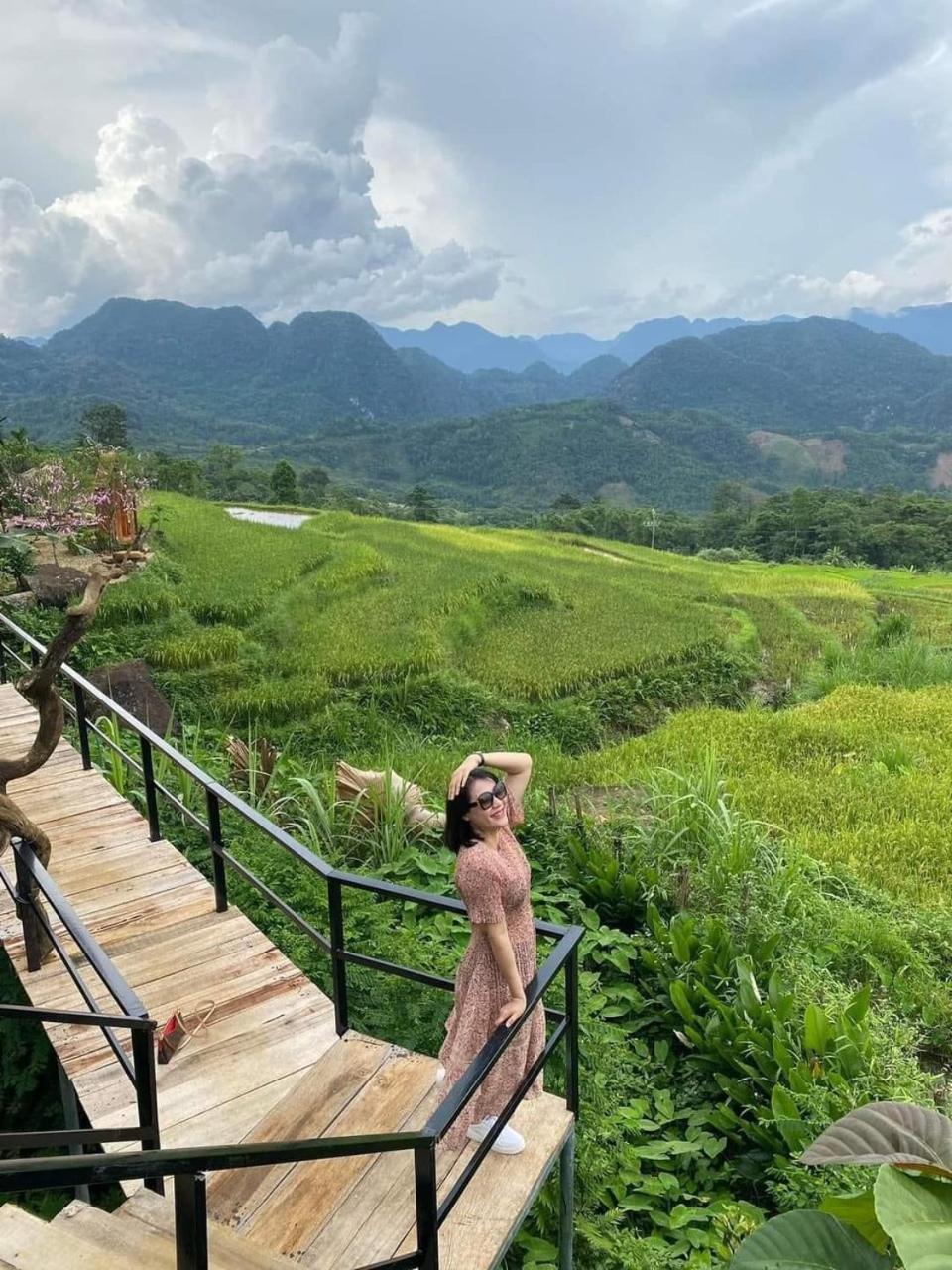 Pu Luong May Home & Cafe Lang Bang Buitenkant foto