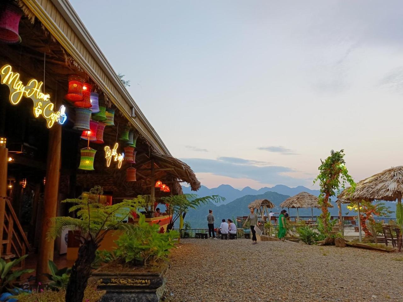 Pu Luong May Home & Cafe Lang Bang Buitenkant foto